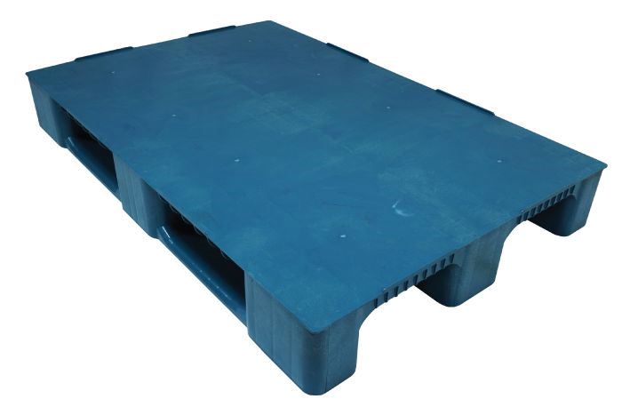 AZ-011 80x120x15 3 Kızaklı Kapalı Plastik Palet