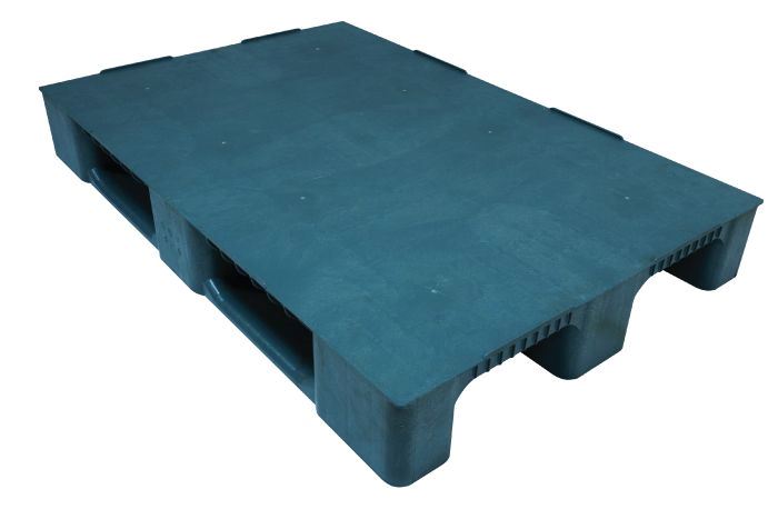 AZ-012 80x120x15 3 Kızaklı Kapalı Plastik Palet