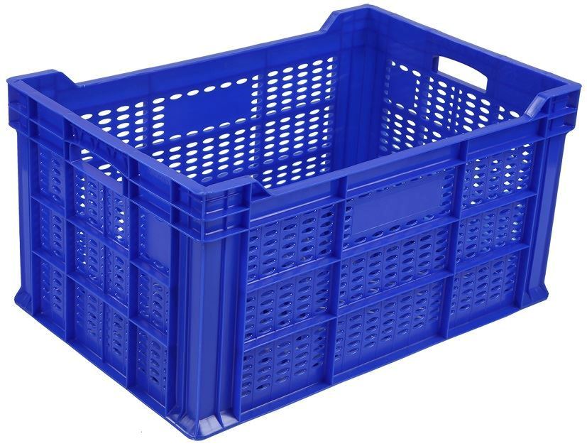 AZ-580AK Tabanı Kapalı Yanları Delikli Plastik Kasa