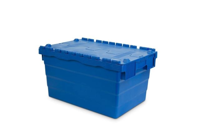 AZ-6432 Menteşe Kapaklı Plastik Kasa